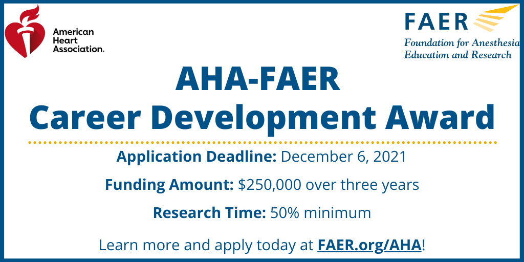 AHA-FAER Career Development Award
