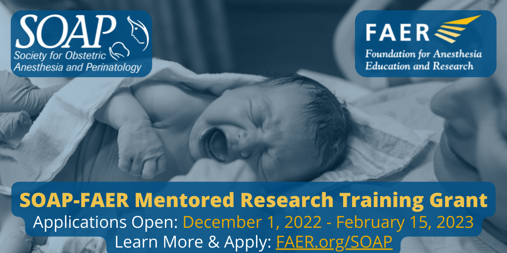 SOAP-FAER Mentored Research Training Grant
