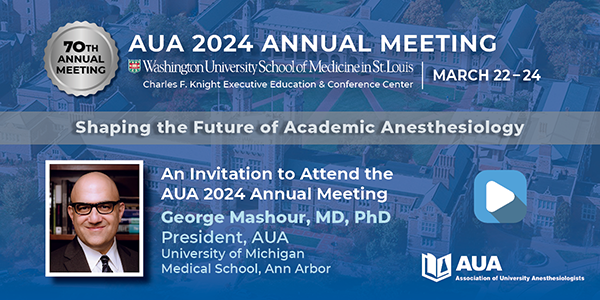 AUA Annual Meeting President's Message Image